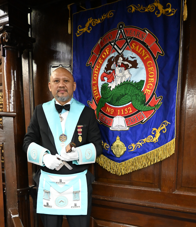 Worshipful Master Apollo Cogal